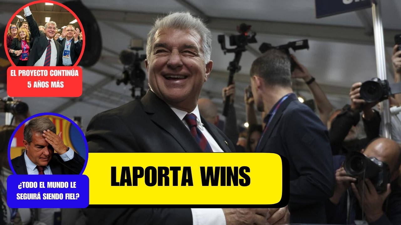 🚨¡LAPORTA ES EL NUEVO PRESIDENTE DEL BARÇA!