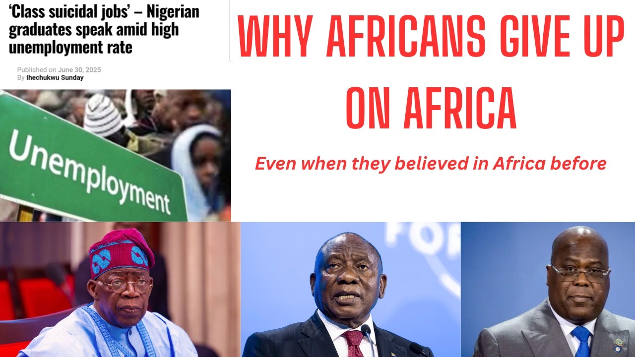I am no longer optimistic on Nigeria (Africa)