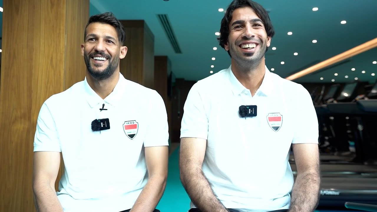 شاهد /  فقرةُ (MAN 2 MAN) ضيوفها لاعبا المنتخب الوطنيّ العراقي «جلال حسن وسعد ناطق».