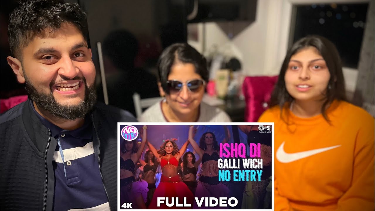 Ishq Di Galli Vich - No Entry Full Video | Salman Khan, Anil Kapoor & Bipasha - 🇬🇧 Reaction!