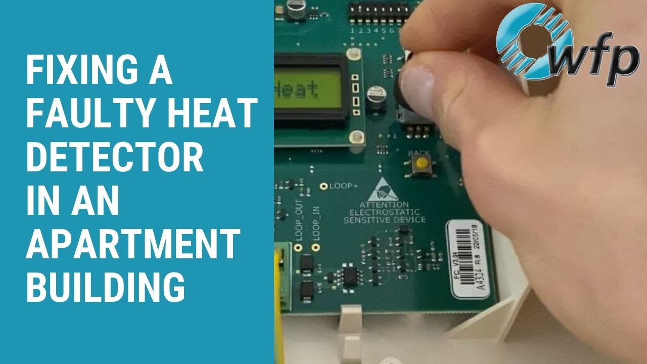 Replacing a Faulty EMS FireCell Radio Heat Detector in a London Apartment