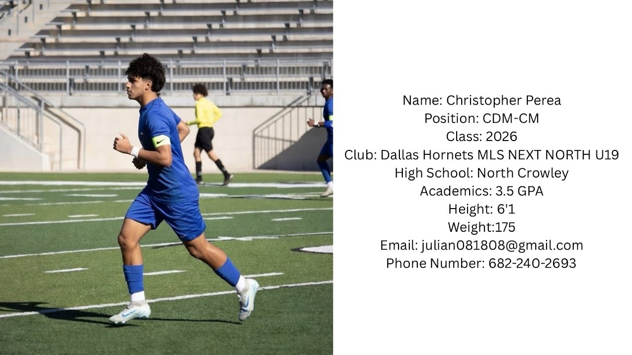 Christopher Perea Updated Highlights 25-26