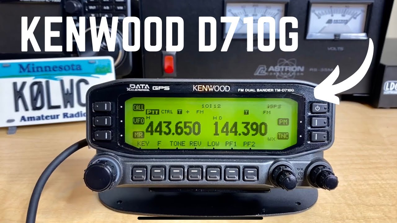 Kenwood D710G: простой способ программирования каналов памяти!