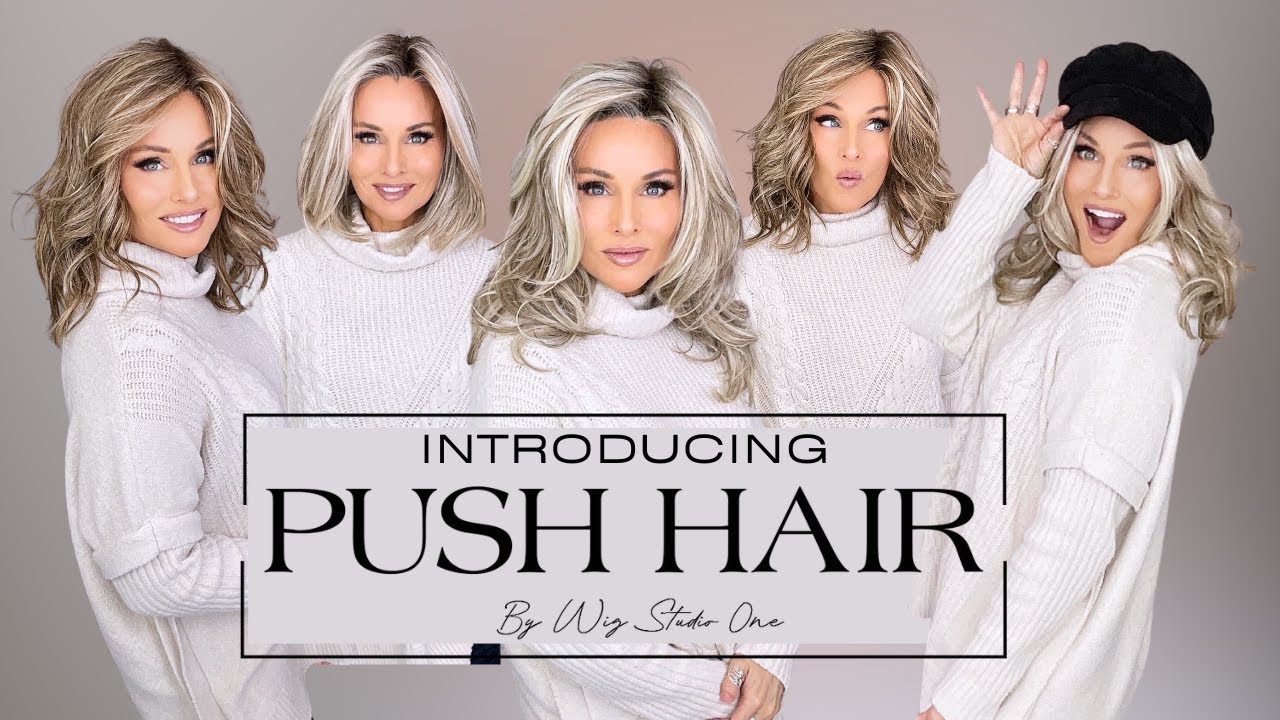 PUSH HAIR от WIGSTUDIO1 / РАСПАКОВКА И ПРЕДВАРИТЕЛЬНЫЙ ПРОСМОТР! / 3 НОВЫХ ПАРИКА ВО ФРАНЦУЗСКОМ ...