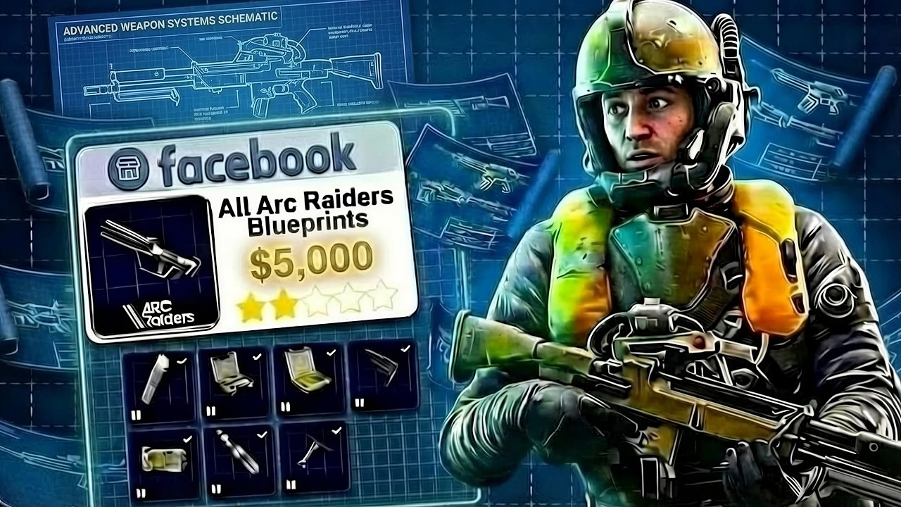 I Bought EVERY Arc Raiders Blueprint on Facebook