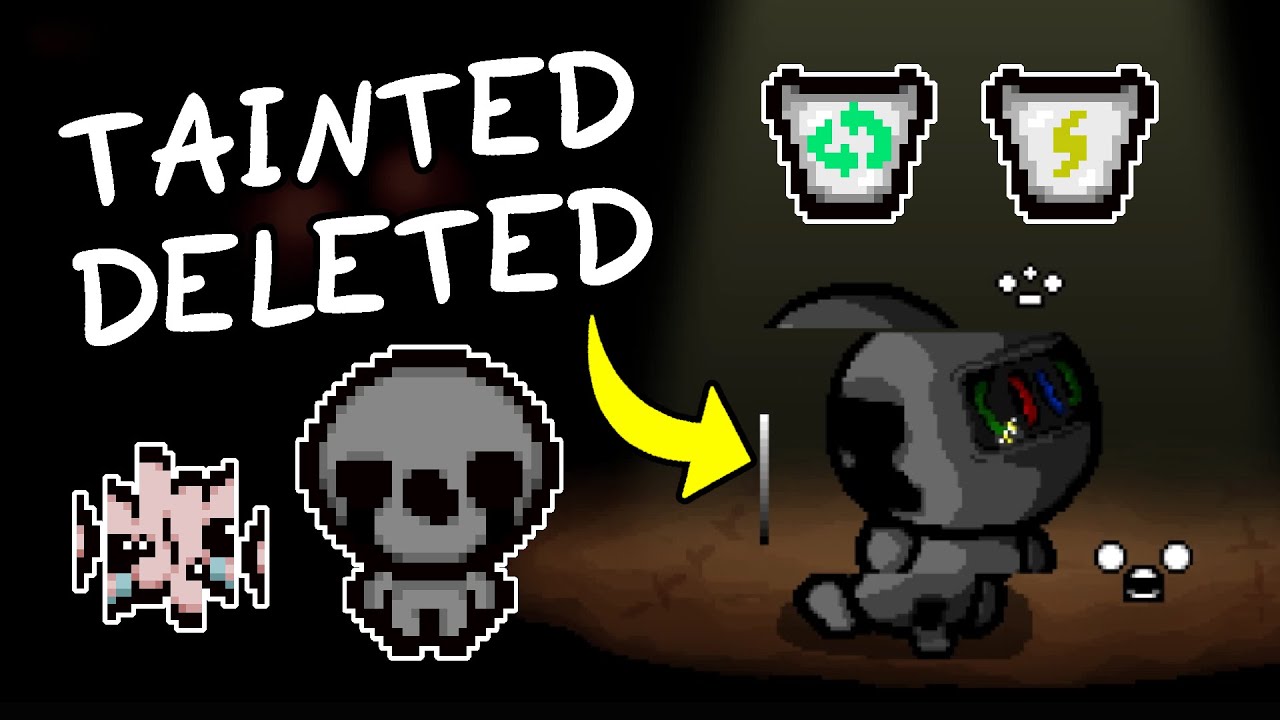 TAINTED Deleted - Character Showcase (Mod) - Isaac Repentance