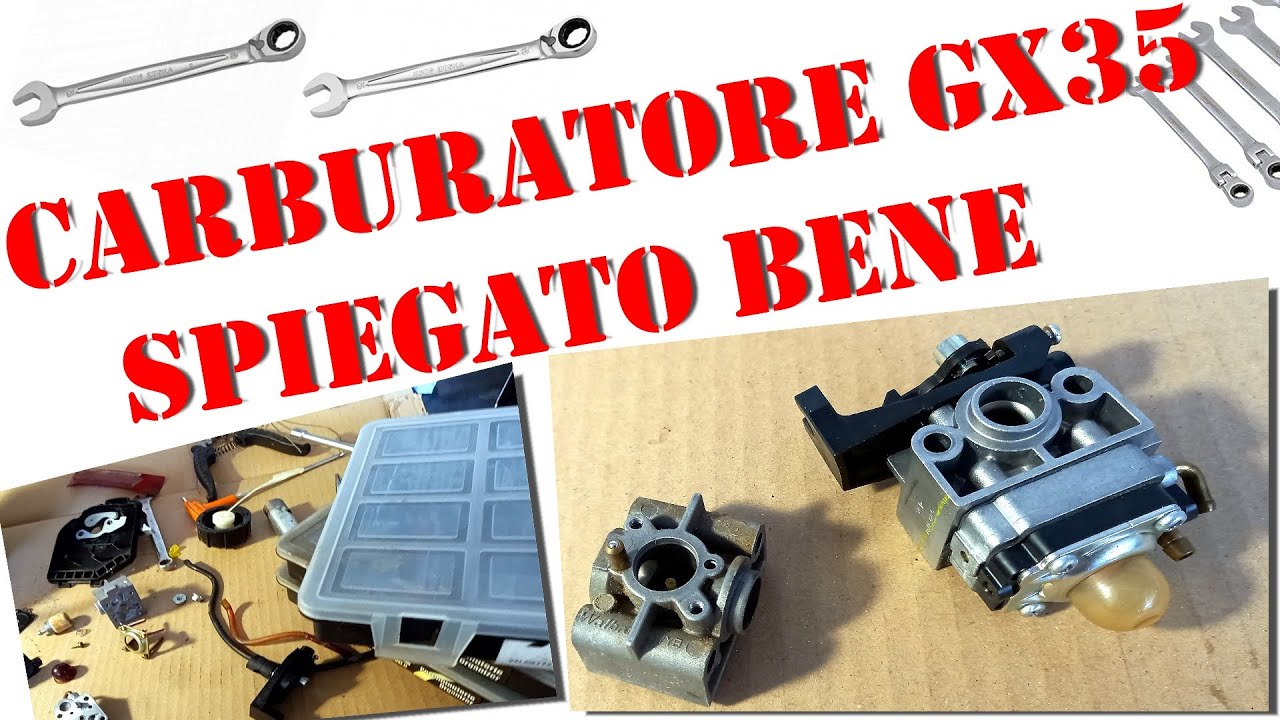 Carburatore Honda GX35 Walbro WYB spiegato bene come revisionare e carburare, tutti i segreti