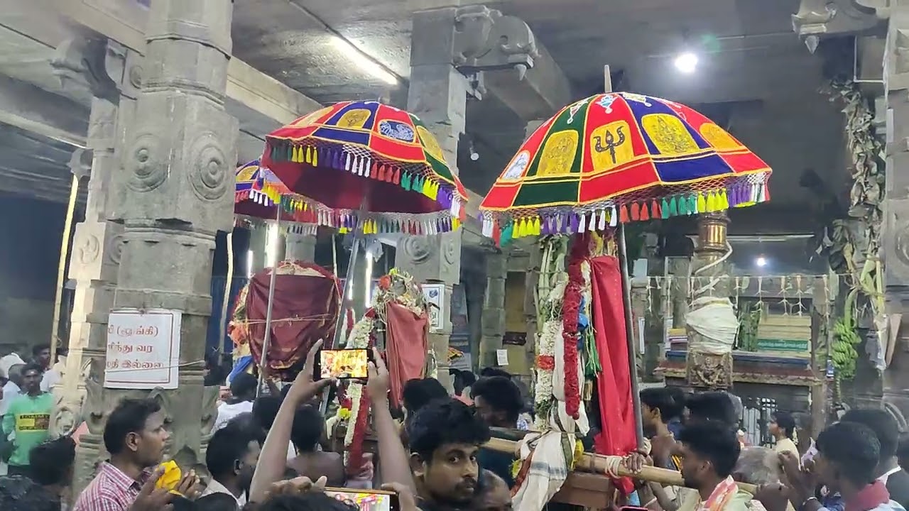 திருச்செங்காட்டங்குடி |  Thiruchengattangudi | 5ம் திருநாள் | சோமாஸ்கந்தர் சுவாமி புறப்பாடு