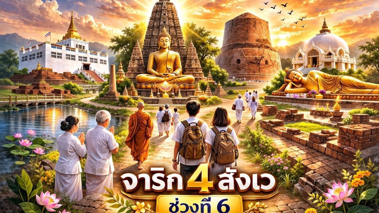 EP1005 จาริก 4 สังเวชนียสถาน ช่วงที่ 6
