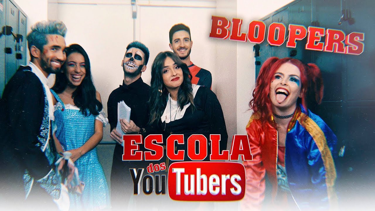 ESCOLA DOS YOUTUBERS | Halloween Bloopers | SOUSA
