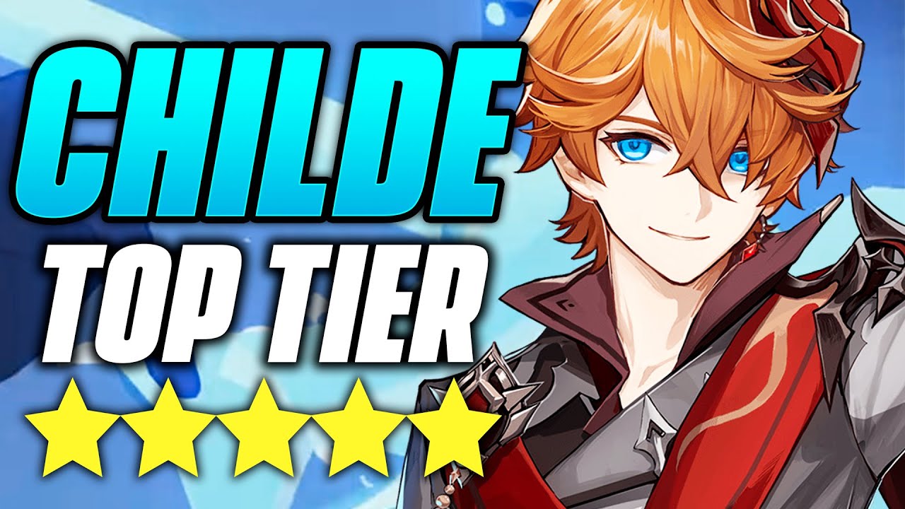 CHILDE, Top Tier Hydro 5★ ! Guide Complet et Showcase Niveau 80 - Genshin Impact