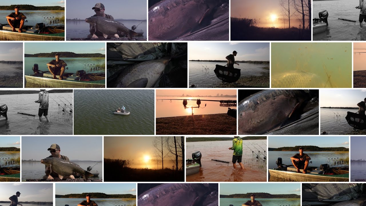South African carp fishing content on YouTube!
