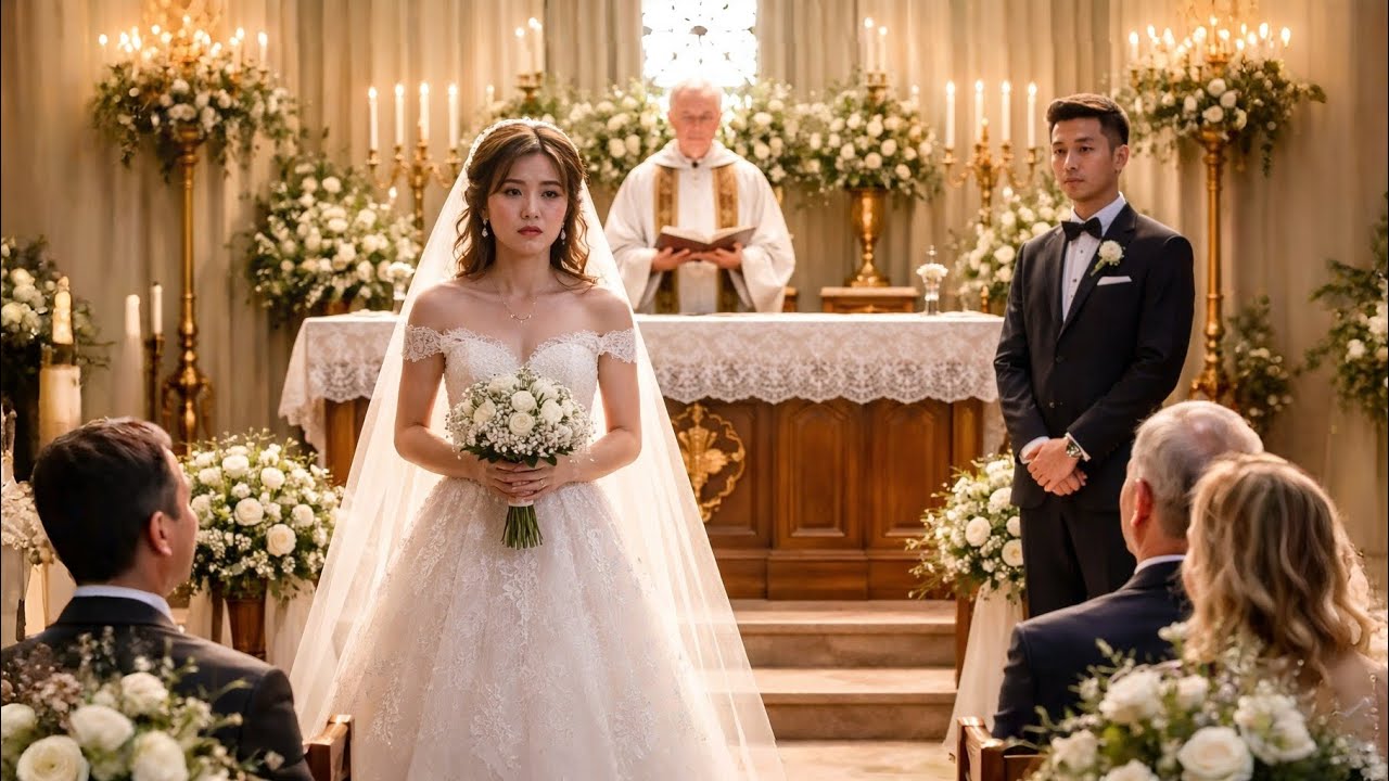 A noiva “errada” foi enviada ao altar como piada… Mas era tudo que o noivo sempre sonhou