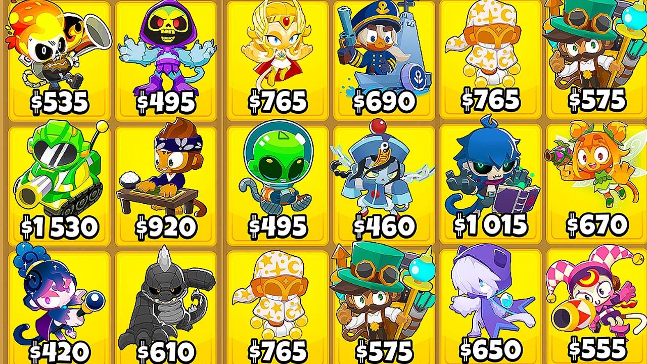 Bloons TD 6, ale mogę używać TYLKO BOHATER&Oacute;W (niemożliwe do przejścia?)