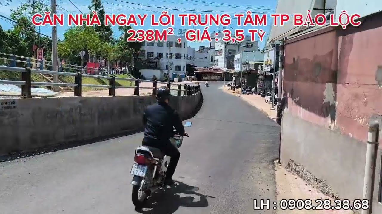 BÁN GẤP CĂN NHÀ NGAY LÕI TRUNG TÂM TP BẢO LỘC 6,5X38 GIÁ : 3,5 TỶ 