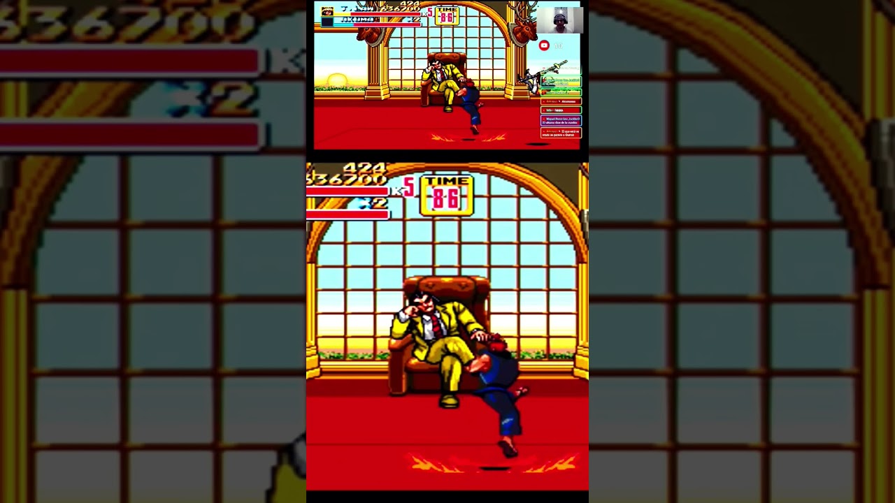 🤯😨BOSS FINAL AKUMA😨🤯 #StreetsOfRage2OnePieceEdition #DirectosRetro