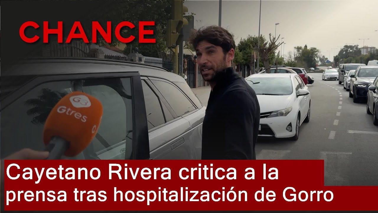 Cayetano Rivera, su irónico reproche a la prensa tras el paso de Tamara Gorro por el hospital