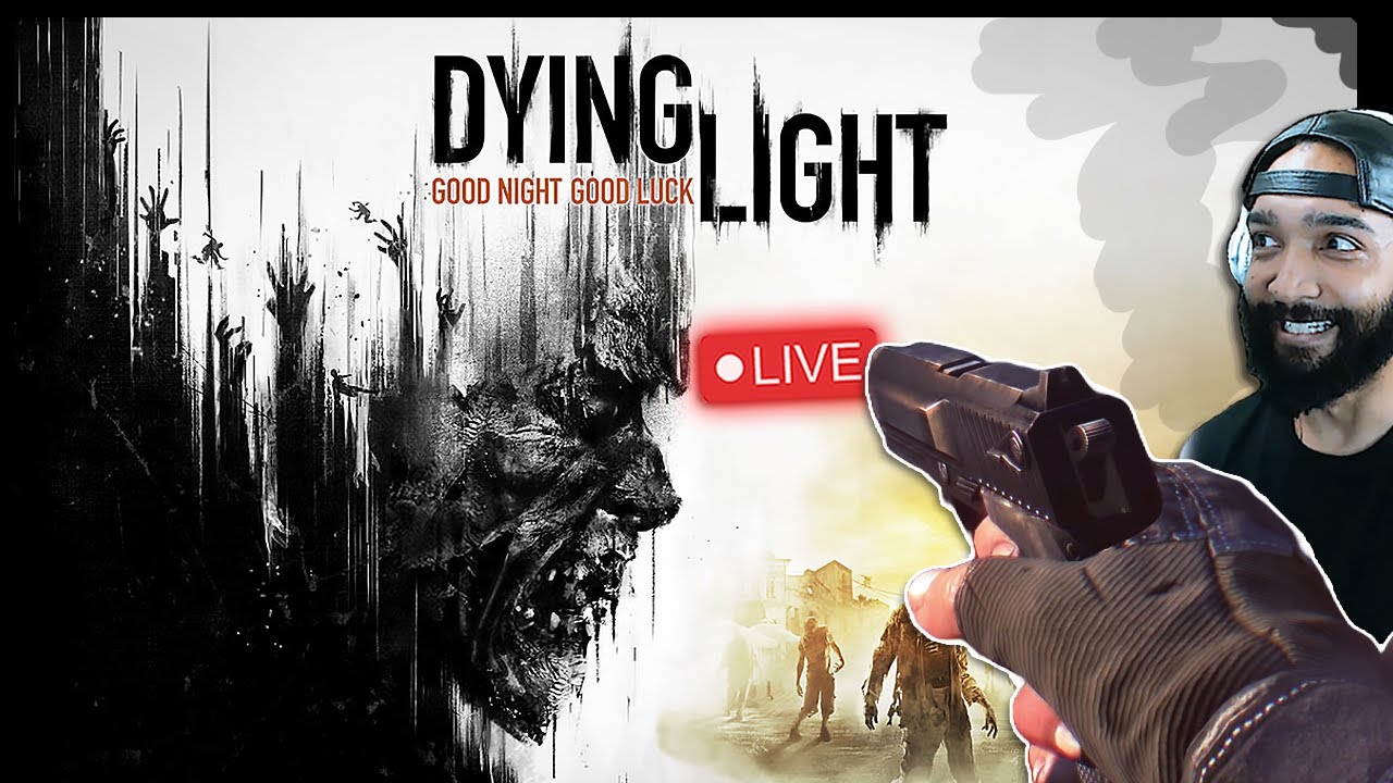 Parkouring through zombies 🔴Live! Dying Light