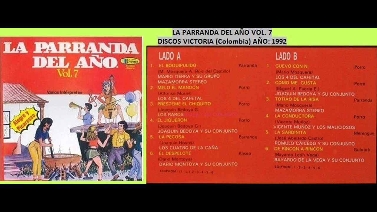 Los 4 Del Cafetal - Melo El Mandon (1992) Musica Parrandera Paisa