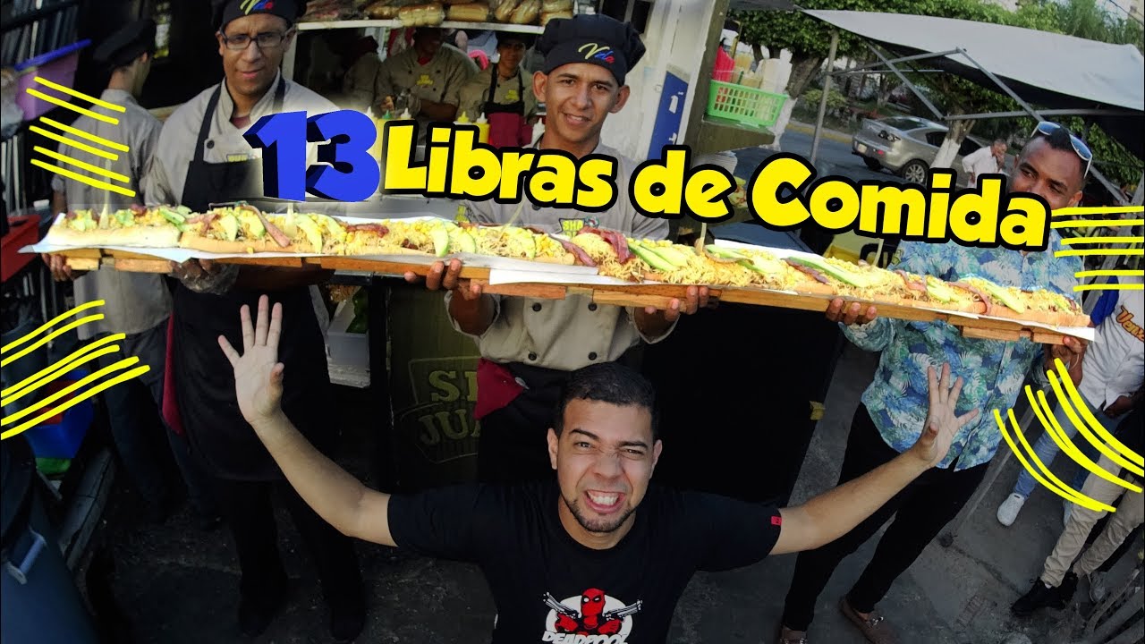 Reto de comida epico | 13 Libras de Sandwich
