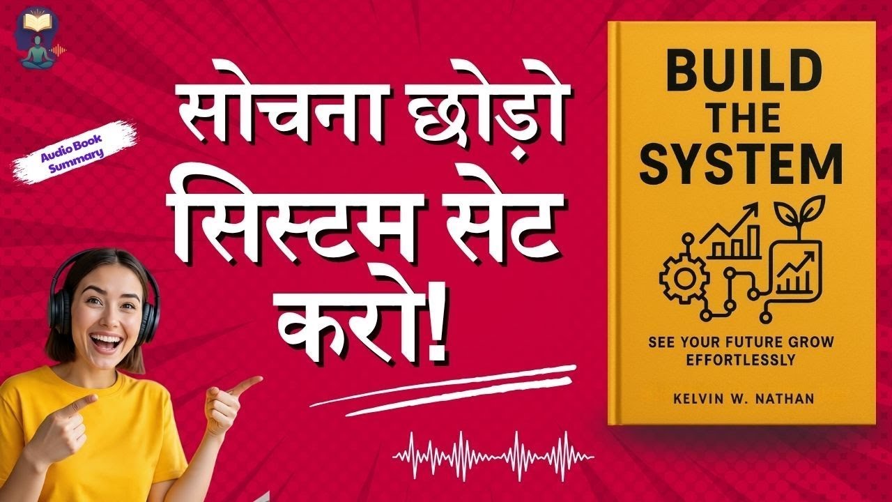 Build The System Book Summary in Hindi | सपनों से नहीं, सिस्टम से बनती है लाइफ : Kelvin W. Nathan