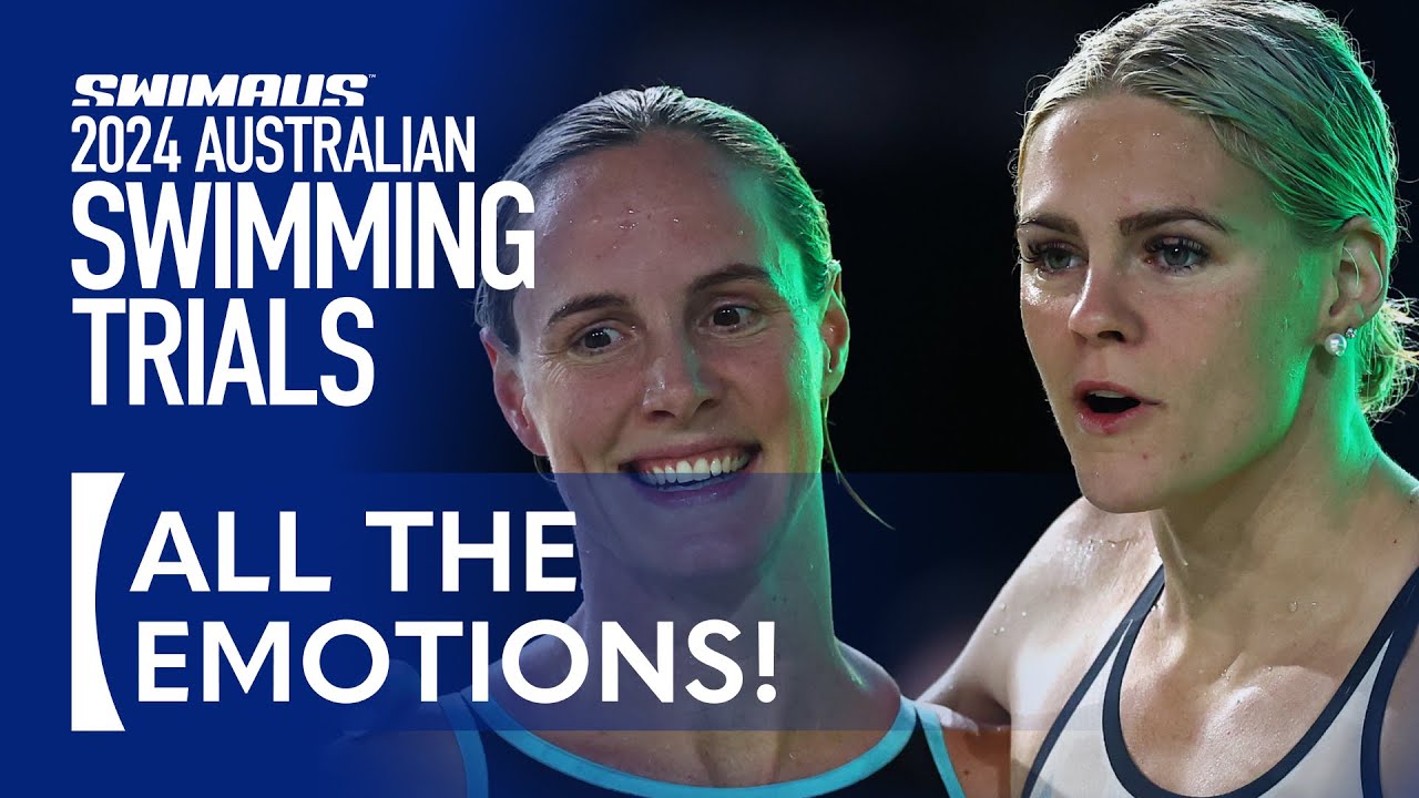 Tears from the Pool Deck - Women's 100m Freestyle Final Post-Race Interview | Wide World of Sports