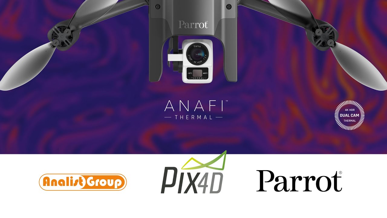 Termografia con Drone: tutto sulla Soluzione ANAFI Thermal