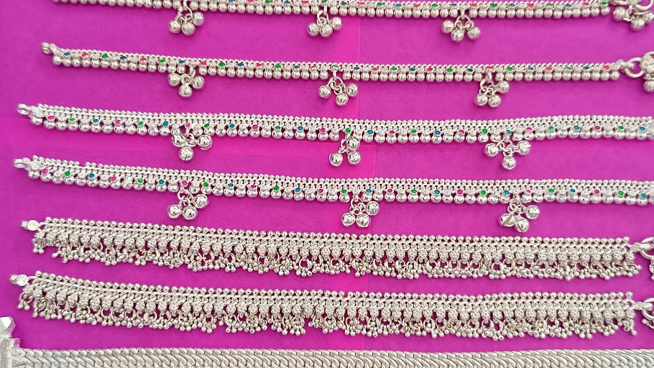 #silver #pattilu#designs# jewellery #designs #silver #jewellery#collection 