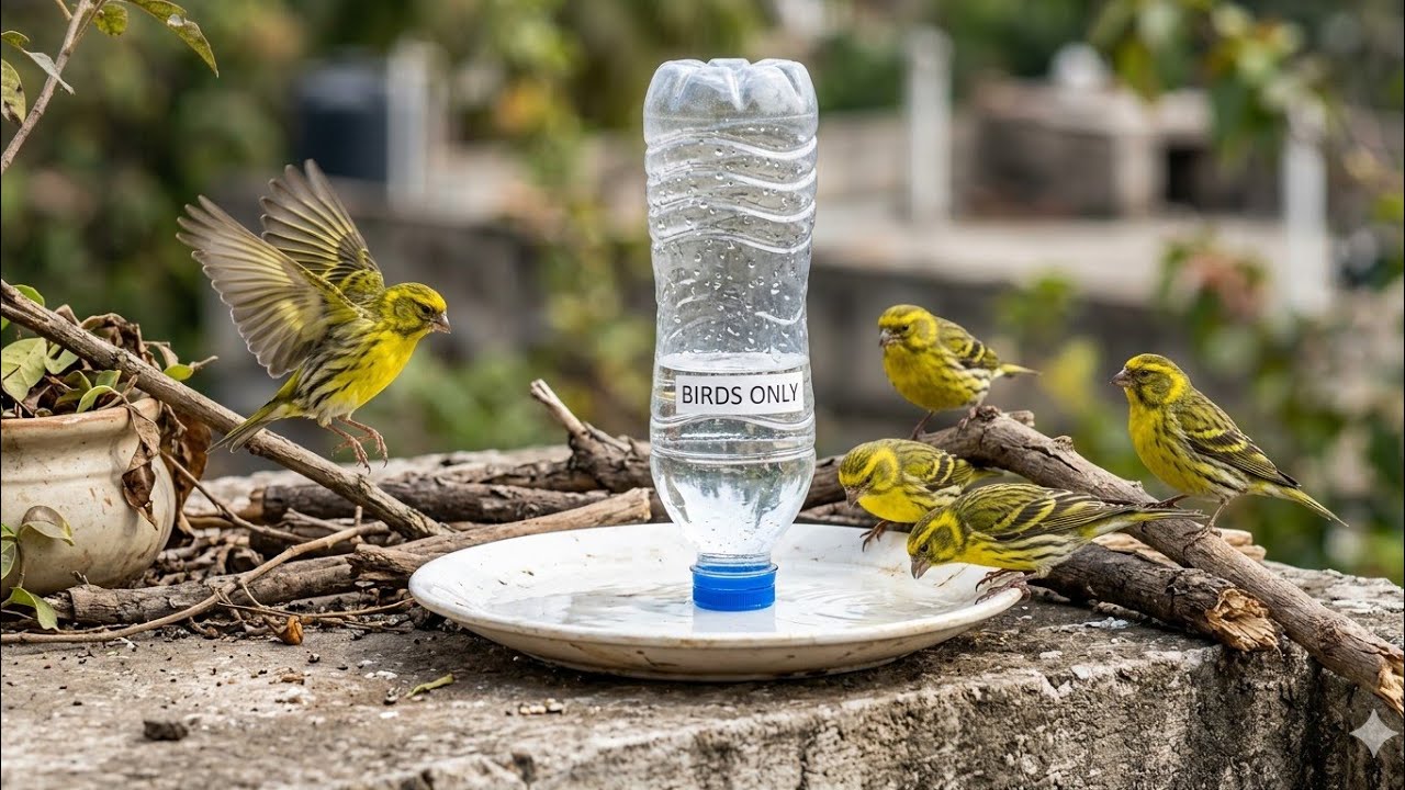 Creating a Mini Water Bridge for Birds: Providing a Refreshing Oasis for Feathered Friends 
