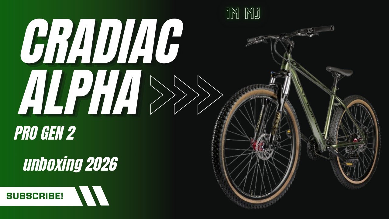 CRADIAC Alpha PRO GEN 2 - 21 Speed unboxing 