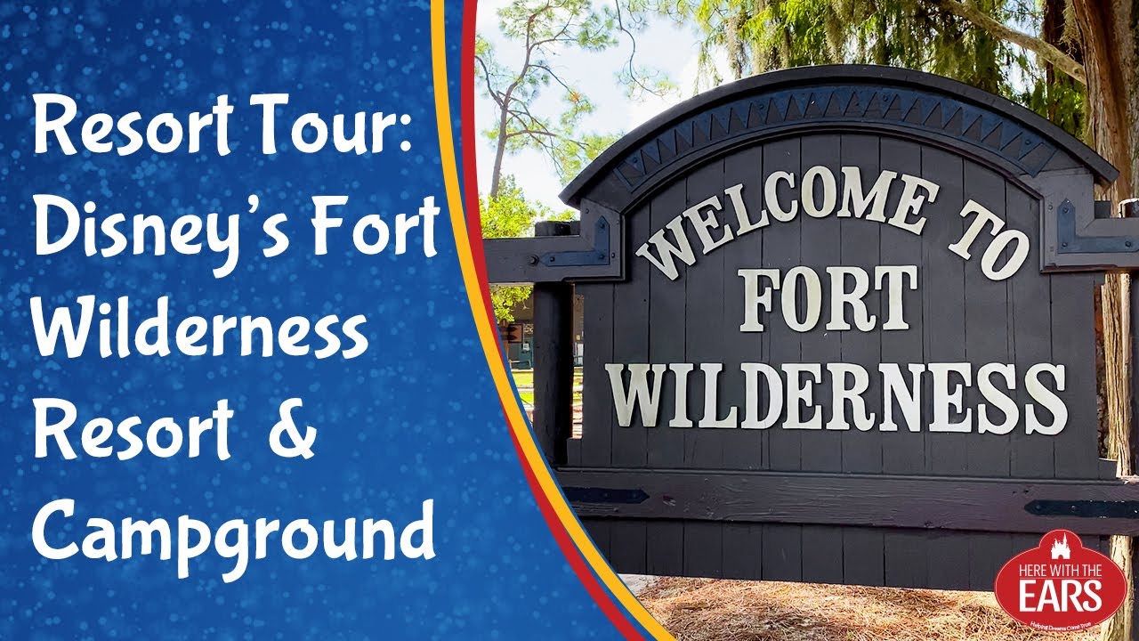 Disney's Fort Wilderness Campground Tour - Full Resort Walkthrough - Golf Cart & Walking Tour