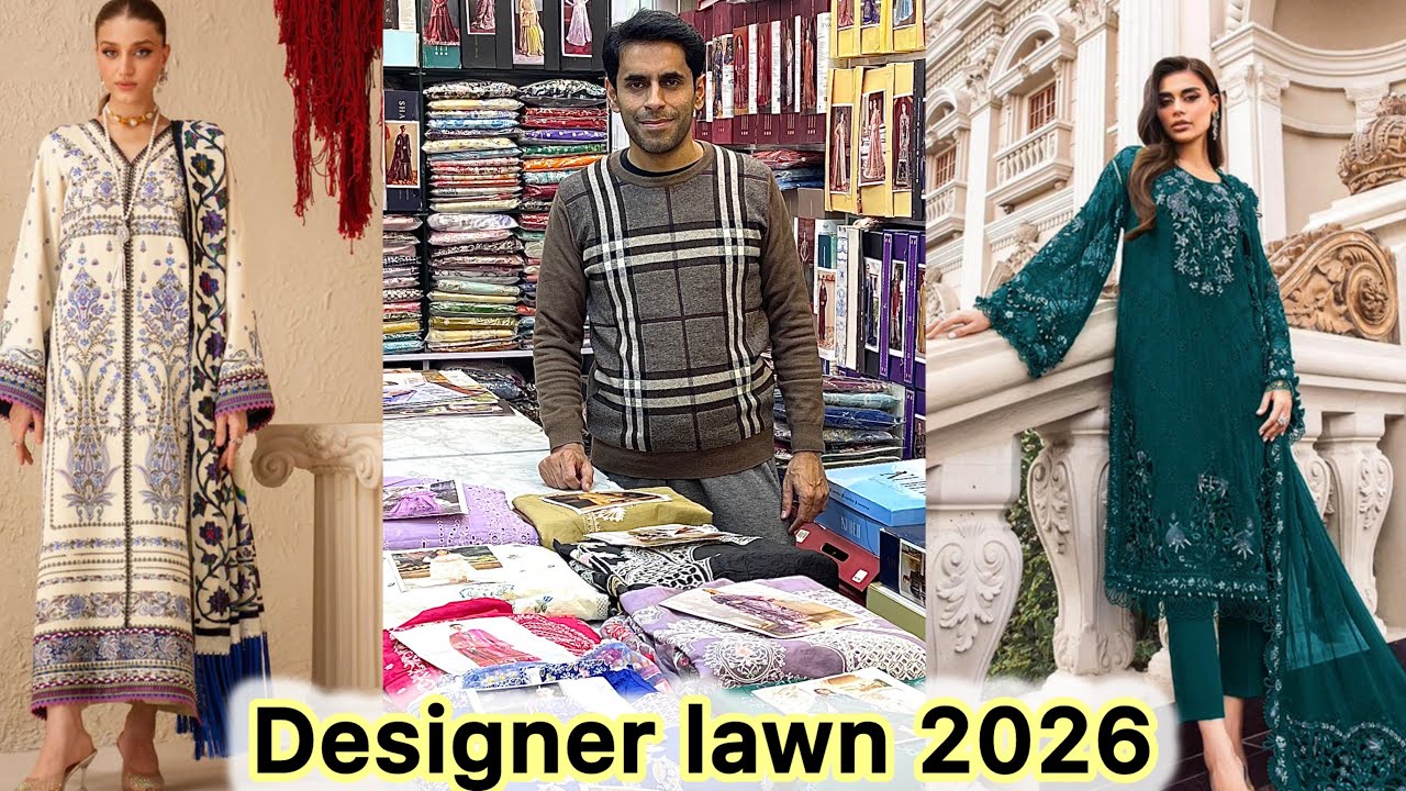 Hussain Rehar lawn | Maria b luxury lawn 2026 | Bin ilyas lawn 