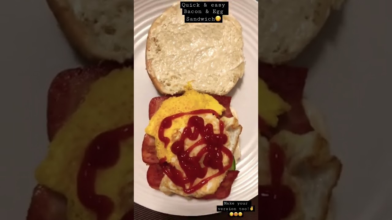 Brunch time! #bacon_eggsandwich #breakfasttime #brunchtime