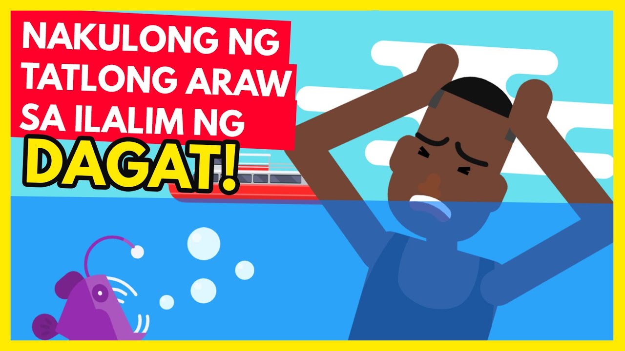Nakulong ng tatlong araw sa ilalim ng dagat
