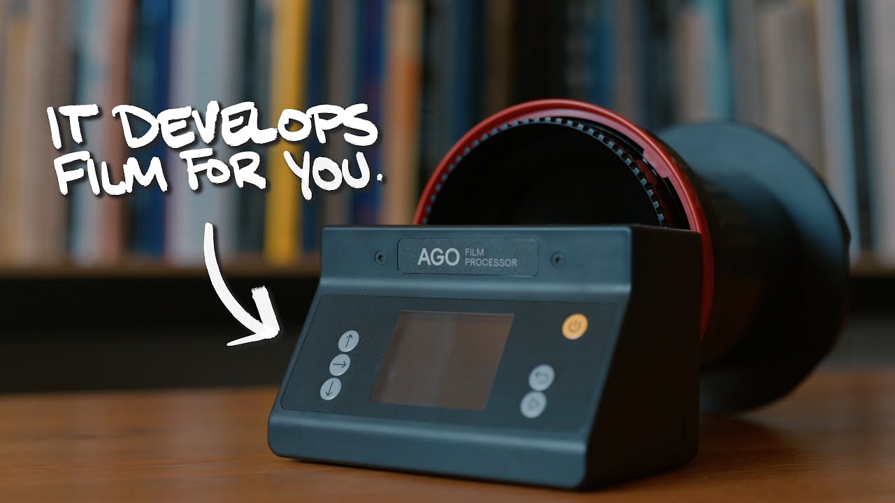 Проявка плёнки без помощи рук | AGO Film Processor