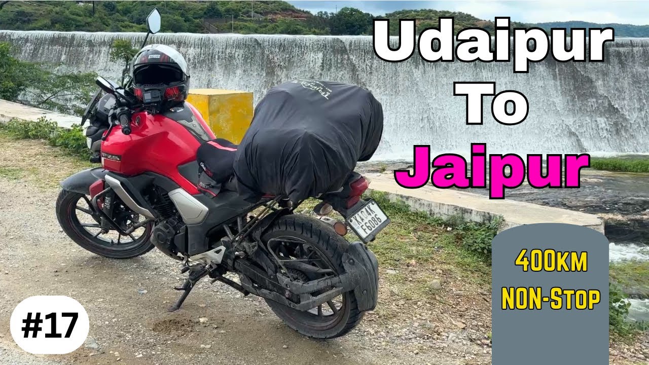 Udaipur to Jaipur  on FZ V3 | Non Stop ride | 400 km ride |  Raaste Aur Rishte ~ EP 17