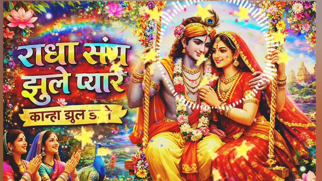 🔥 VIRAL TITLE (Final Best Title):सावन में झूले राधा संग कान्हा 😍 | राधा कृष्ण सुपरहिट झूला भजन 2026