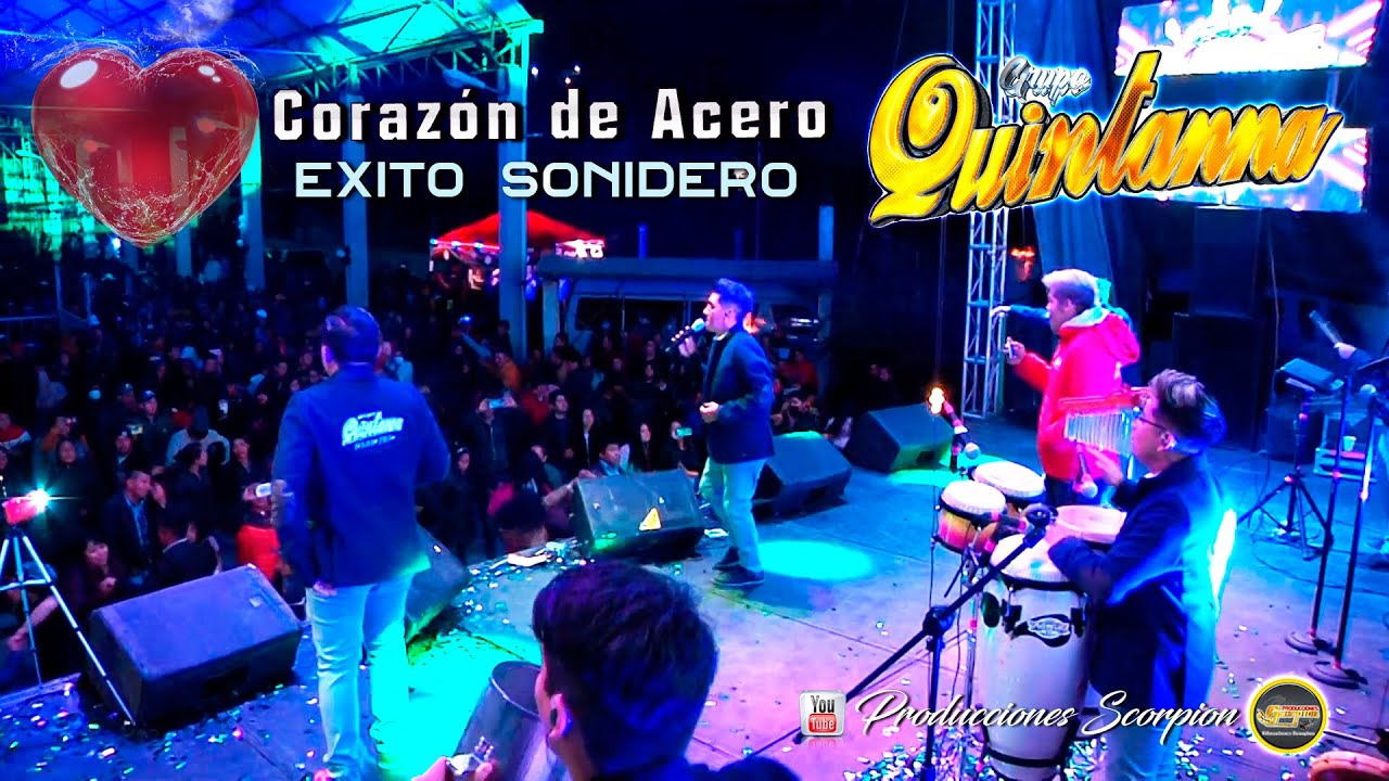 Grupo Quintanna 💥 Corazón de acero ❤️  Exitazo Sonidero 2020 💯