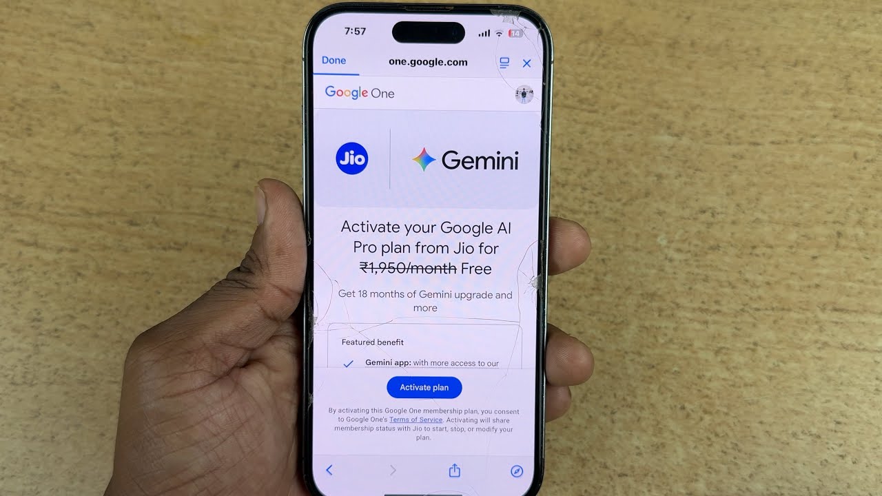 Получите 2 ТБ облачного хранилища Google One бесплатно | План Google Ai Pro с Jio Sim | Naiwik Tech