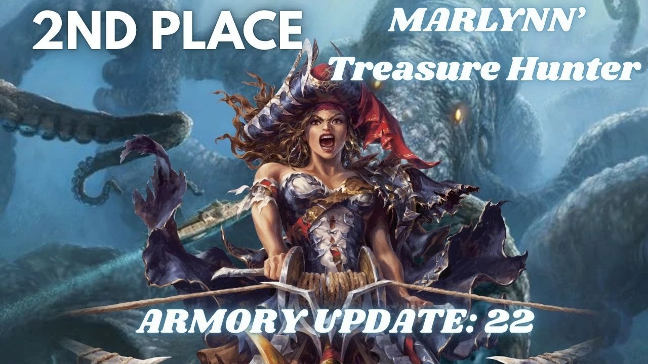 2ND Place Marlynn' Treasure Hunter SUP updated Deck Review - Armory Update 22