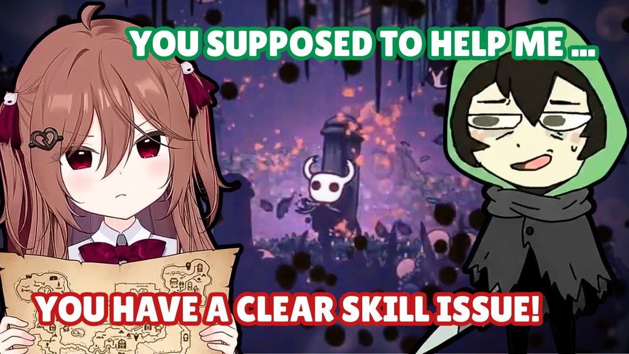 Vedal and Evil Keeps Dying In Hollow Knight And It's Hilarious