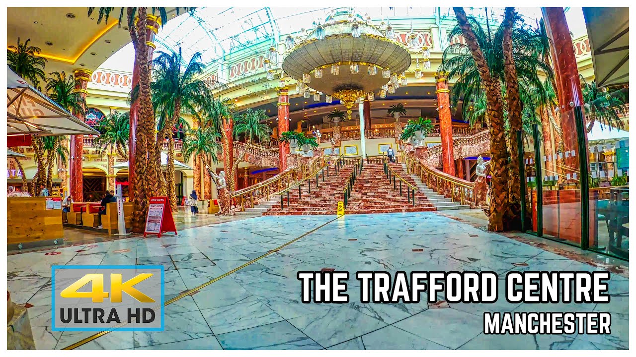 Trafford Centre Manchester UK | Walking in Shopping Centre