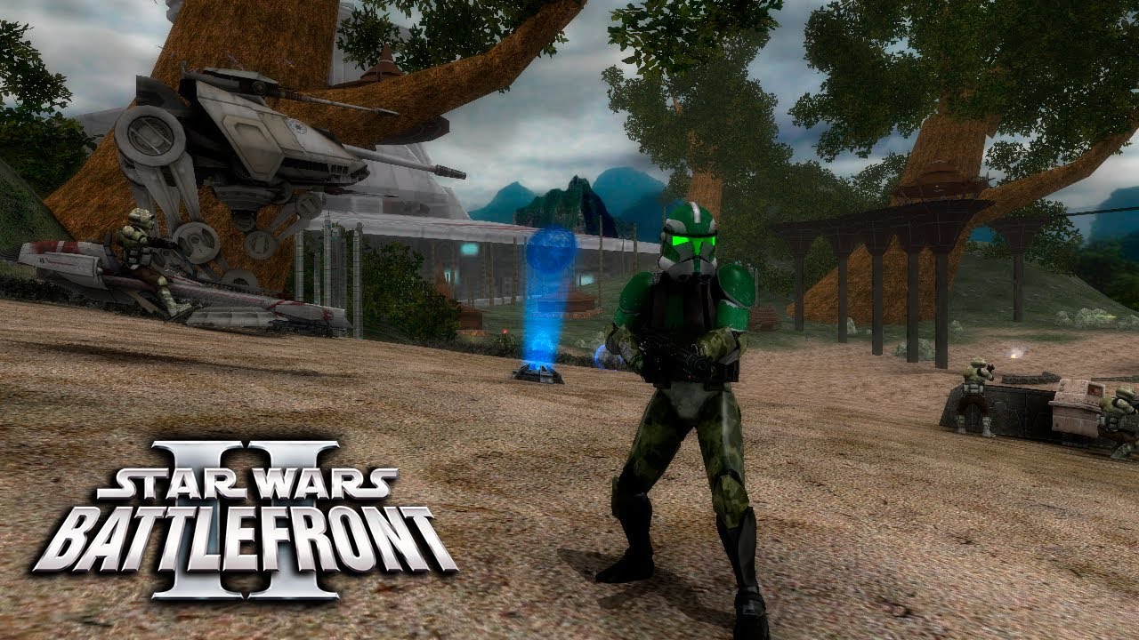 Star Wars Battlefront II - Kashyyyk - Republic Side - Legends Mod 1.4 Final Version