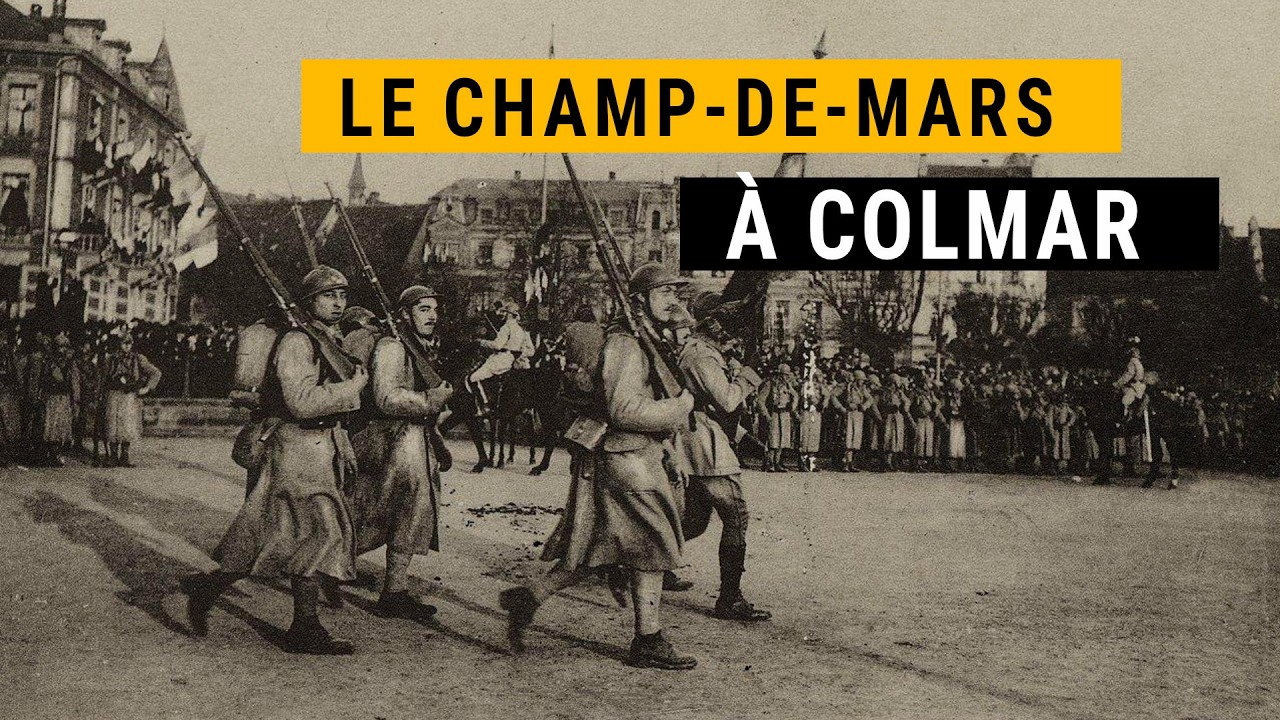 Le Champ-de-Mars a Colmar le 22 novembre 1918