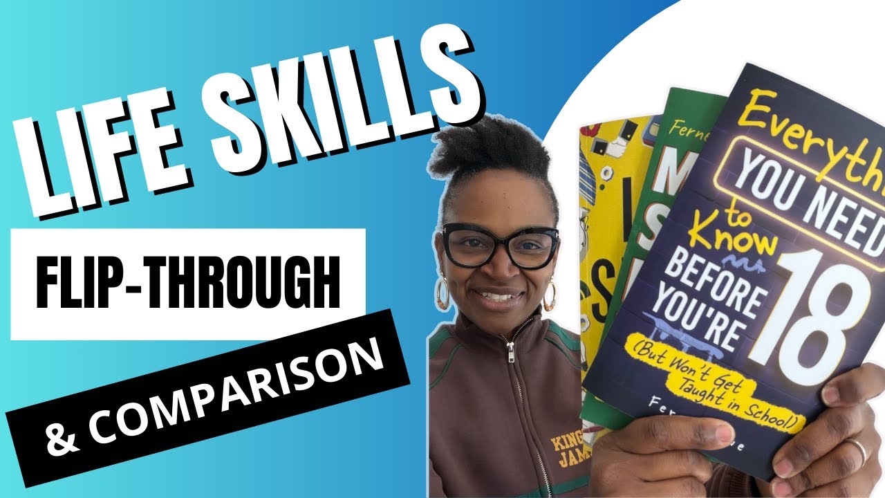 Life Skills Books Flip-Through & Comparison | #classof2026 |#lifeskills