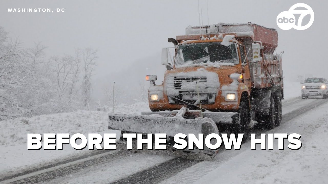 How the DMV is preparing for a major winter storm