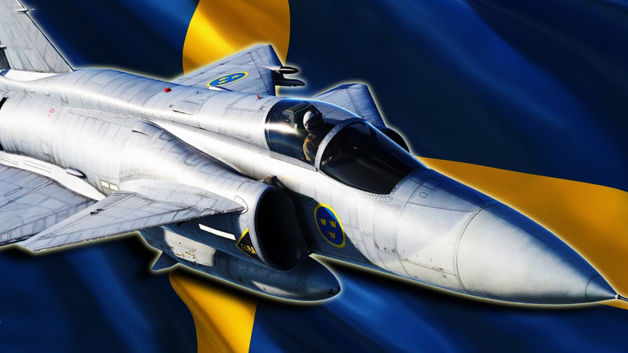 The Aim-9L Really Helps It Out | SAAB JA37D Viggen