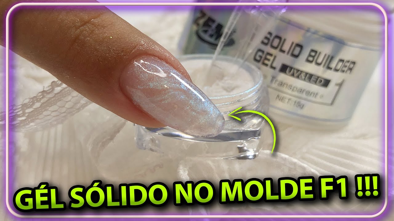 Gel Sólido no Molde F1 de forma Simples e Fácil!