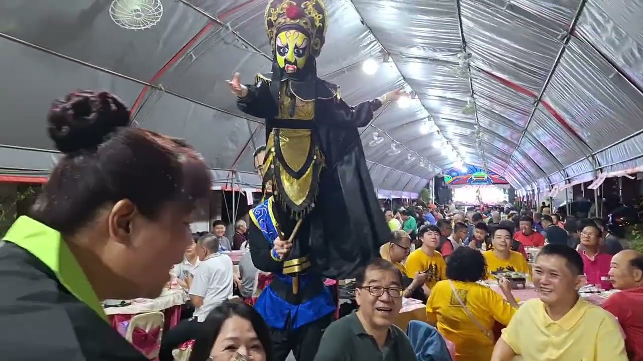 114/4/17⛩️仁武玉旨順天宮⛩️恭祝天上聖母聖誕千秋 峻丞大型木偶變臉秀