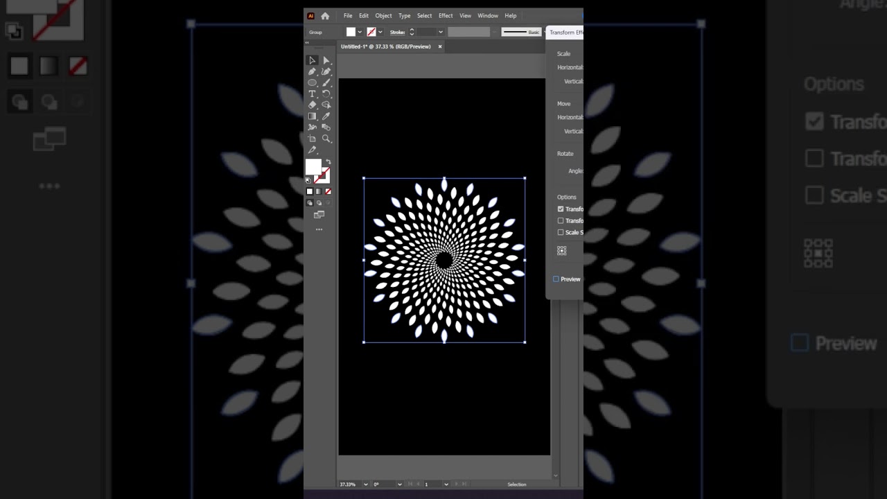 How to Create Simple Mandala Design in Illustrator - Adobe Illustrator Tutorials